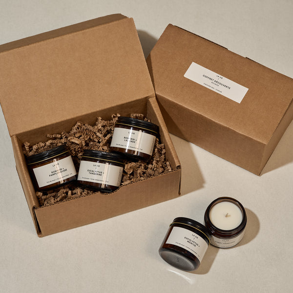 Image du produit: Coffret Découverte Bougies