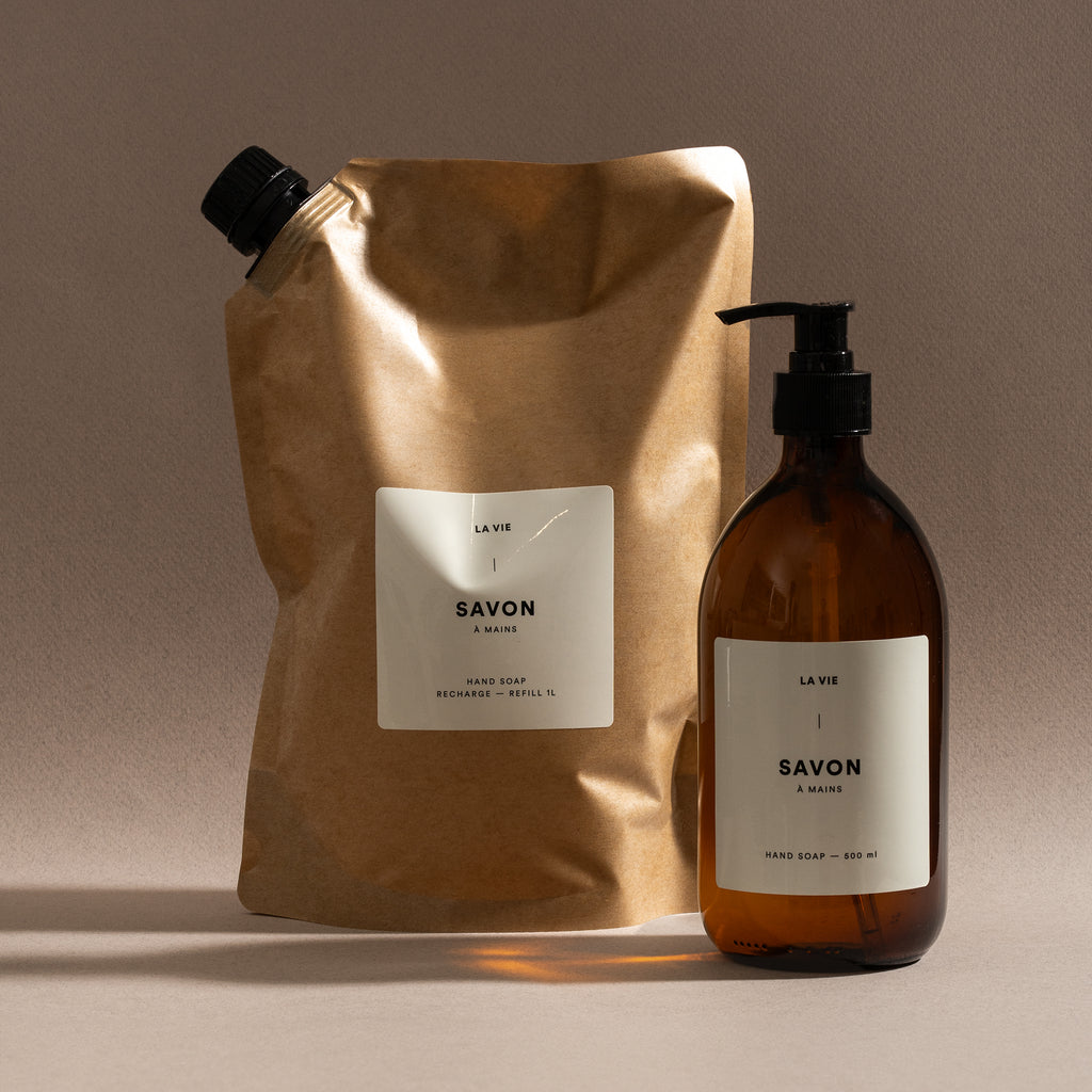 Image du produit: Recharge de savon à mains Romarin Pamplemousse