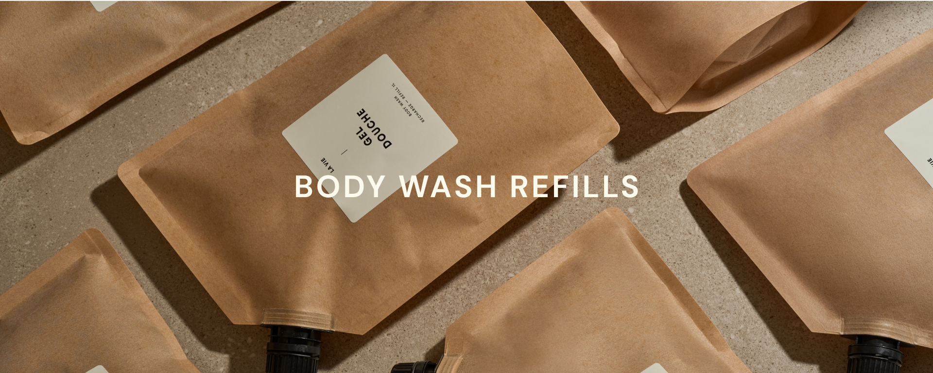 LA VIE’s Body Wash– a daily must-have.
