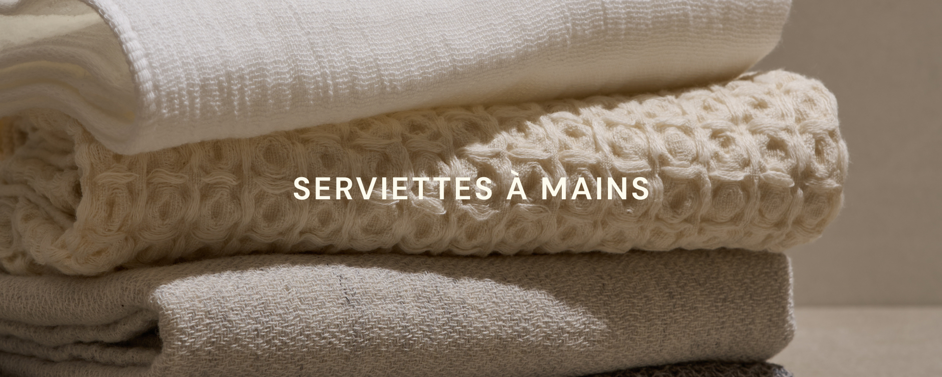 Serviettes à mains