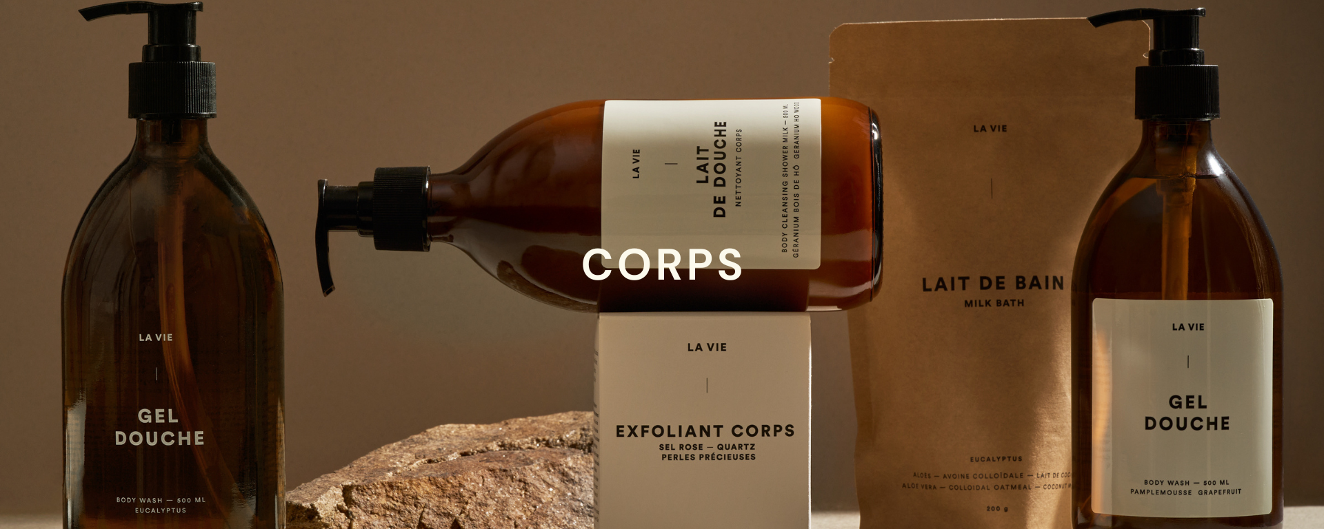 Les Essentiels Corps LA VIE