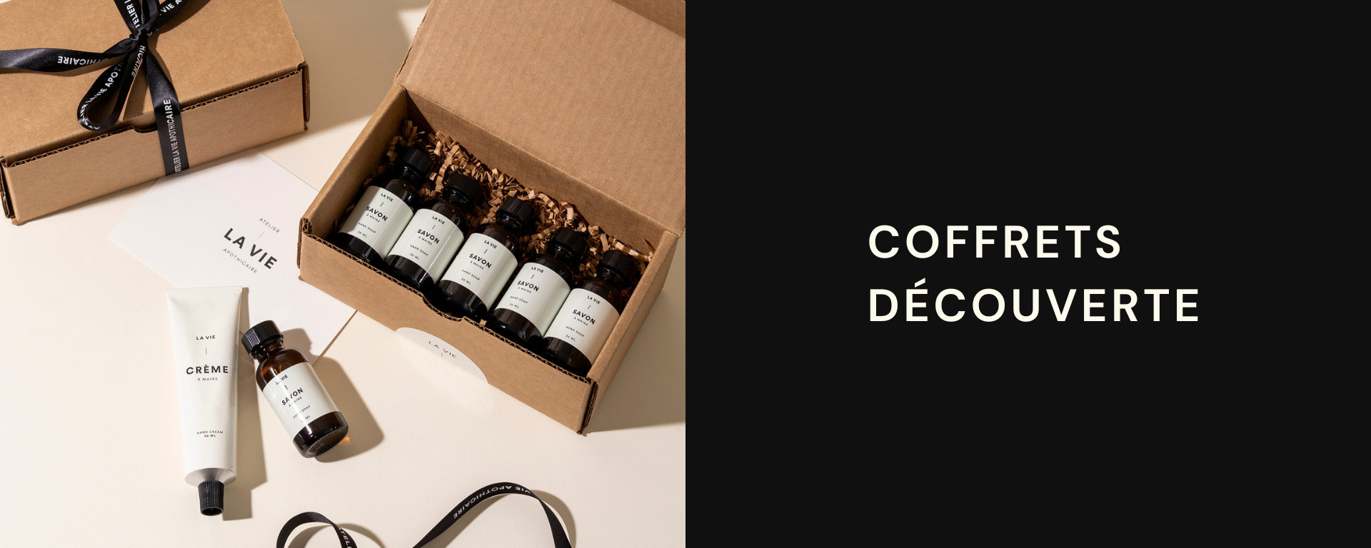 Coffrets Découverte - des produits luxueux en format échantillons à découvrir