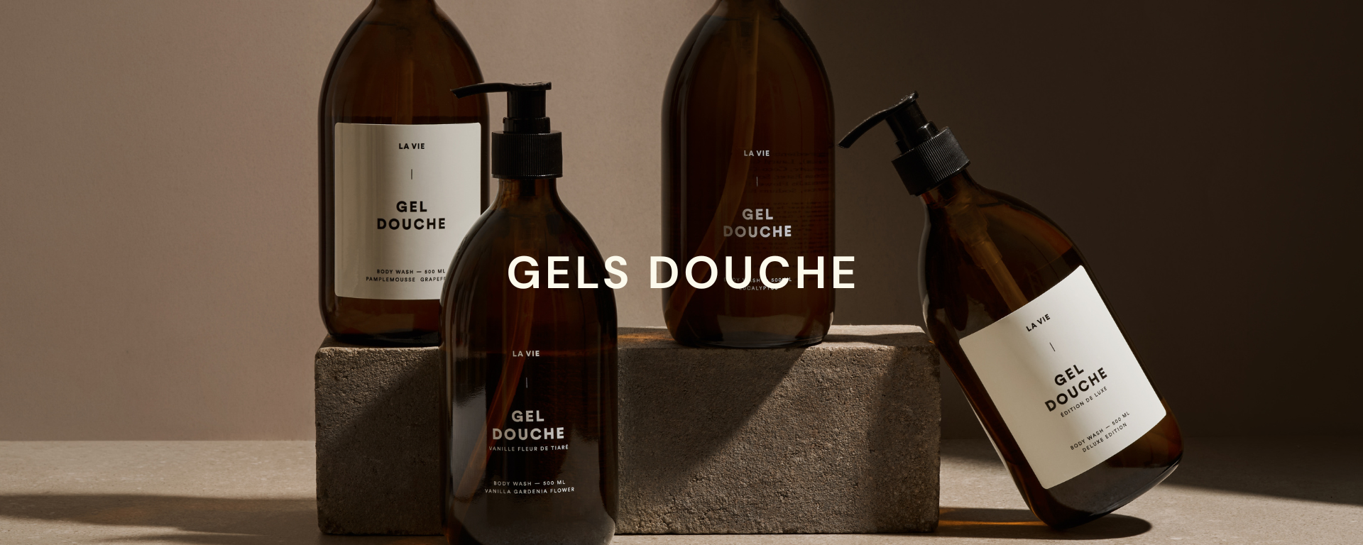 Le Gel Douche LA VIE – un indispensable au quotidien.